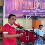 Kadispora Sinjai buka turnamen futsal antar pelajar SMP dan sederajat se-Kabupaten Sinjai di Lapangan Futsl Semi Indoor Sinjai