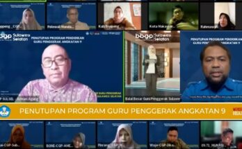 Setelah berlangsung pembelajaran selama enam bulan, Kepala BBGP Sulsel tutup Program PGP Angkatan 9 secara daring, Selasa, 28 Mei 2024