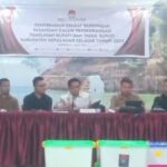 Abdul Rahman Masriat mendaftar sebagai calon independen pada Pemilihan Bupati Selayar 2024 berpasangan Daeng Marowa sebagai Wabup