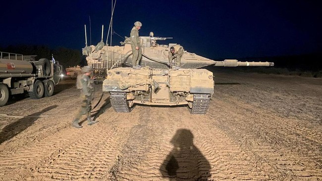 Tank Israel tembak pasukan sendiri di Gaza utara, Jabalia, Rabu (15/5/2024) waktu setempat, menewaskan lima tetara.