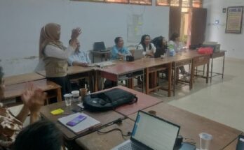 Sebanyak 62 guru mengikuti Lokakarya 2 Calon Guru Penggerak Angkatan 10 di SMKN 1 Toraja Utara Sabtu (8/6/2024).