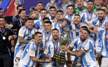 Argentina juara Copa America 2024 putus rekor Kolombia yang tidak terkalahkan dalam 28 pertandingan internasional
