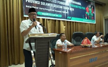 Setelah berlangsung delapan hari, Kabag Umum BBGP Sulsel tutup pendidikan PKG PJOK Sulawesi Selatan 2024, Senin 15 Juli 2024