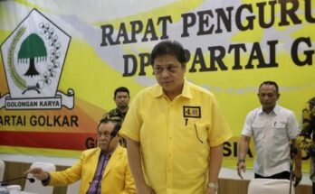 Menteri Koordinator Bidang Perekonomian Airlangga Hartarto mundur sebagai Ketum Golkar, per Sabtu (10/8/2024) malam.