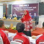 Pj Ketua PKK Sinjai motivasi Paskibraka yang akan bertugas pada upacara peringatan HUT Ke-79 Kemerdekaan RI tahun 2024