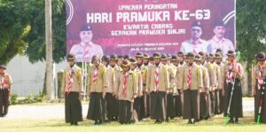 Dandim Sinjai Pimpin Apel Hari Pramuka