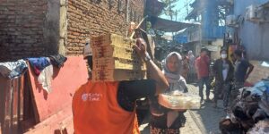 Rumah Zakat Salurkan Superqurban Ke Dapur Umum Kebakaran