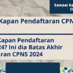 Kementerian Pendayagunaan Aparatur Negara dan Reformasi Birokrasi (PANRB) membuka resmi Pendaftaran CPNS 2024 mulai, Selasa (20/8/2024)