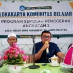 Kepala Dinas Pendidikan dan Kebudayaan, Kadis Dikbud Jeneponto, buka buka Lokakarya PSP Angkatan 2, Minggu (8/9/2024)