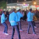 Puluhan warga binaan Rutan Sinjai hibur masyarakat di Alun-Alun Sinjai Bersatu. Mereka tergabung dalam Sanggar Seni Tarungku