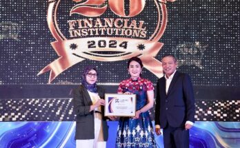 FIFGROUP terima penghargaan Top 20 Financial Institution 2024 dari The Finance member of Infobank Media Group.