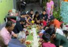 Unik dan inspiratif, anak muda Lorong Daeng Jakking gelar makan bersama dalam kemasan Tradisi Kekeluargaan.