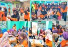 Rumah Zakat Sulsel gelar senam sehat peringati HKN (Hari Kesehatan Nasional) tahun 2024, di Rappokalling, Makassar, Selasa (12/11/2024)