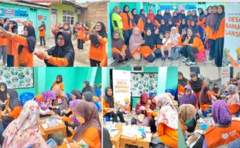 Rumah Zakat Sulsel gelar senam sehat peringati HKN (Hari Kesehatan Nasional) tahun 2024, di Rappokalling, Makassar, Selasa (12/11/2024)