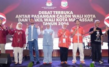 Pasangan Munafri Arifuddin - Aliyah Mustika Ilham, MULIA unggul telak Pilwali Makassar 2024 versi beberapa lembaga survei