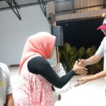 Jamila juara joget terheboh outbond Balai Besar Guru Penggerak Sulawesi Selatan, di Pulau Dutungan, Kabupaten Barru