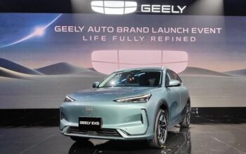 Perusahaan otomotif Geely ke Indonesia lagi bawa mobil listrik, EX5 sebagai model pembuka, Rabu (22/1/2025).