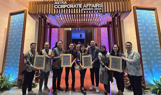 Anak perusahaan PT Astra International Tbk, FIFGROUP sabet 4 gelar di ajang Astra Corporate Affairs Awards 2024.