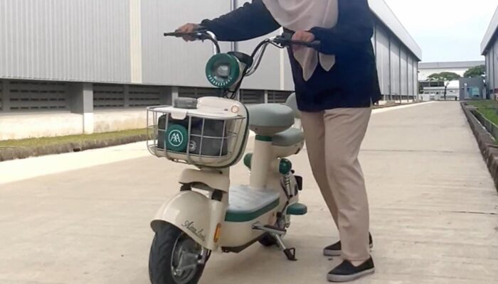 AIMA Perkenalkan Sepeda Listrik Ramah Lingkungan di Makassar