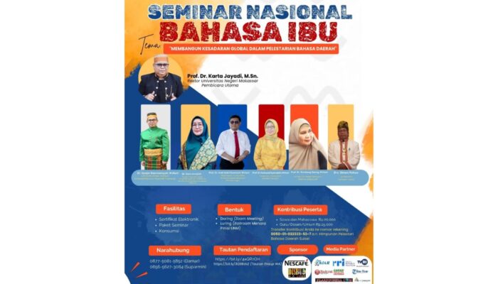 Tunggu Apalagi Daftar dan Ikuti Seminar Nasional Bahasa Ibu 2025