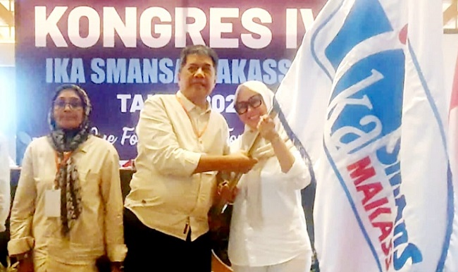 Andi Ina Janji Bawa IKA SMANSA Makassar Berjaya Di Sulsel