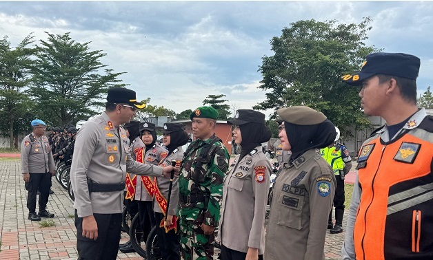 Kapolres dukung penuh pelaksanaan program Gowa Masannang yang launching di Lapangan Sultan Hasanuddin Gowa