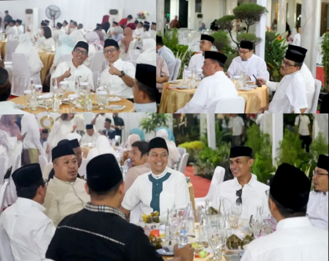 Ketua DPRD Makassar dan Anggota Hadiri Buka Puasa di Rujab Gubernur