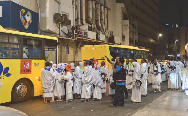 Jemaah Haji Diimbau Tidak Memberi Tips kepada Sopir Bus Shalawat