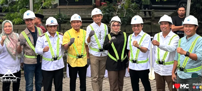DPRD Hadiri Pemasangan Pipa Utama PDAM Makassar