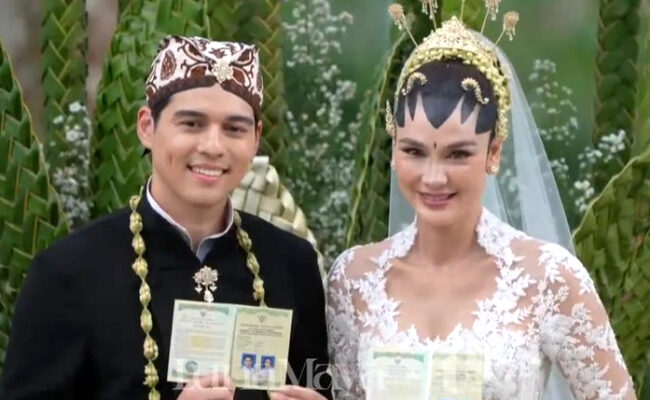 Akad Nikah Luna Maya dan Maxime Berlangsung Hikmat