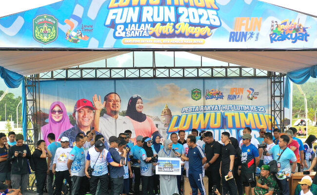 Hari Jadi Luwu Timur, Gubernur Janjikan Jalan Lingkar Matano