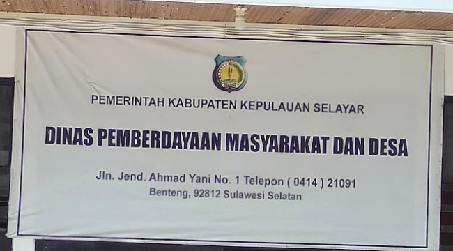 Warga Desa Pulo Madi di Selayar melaporkan dua kepala dusun ke Dinas PMD dan ke DPRD Kabupaten Kepulauan Selayar