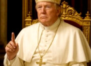 Heboh, Gambar Donald Trump Berpakaian Paus