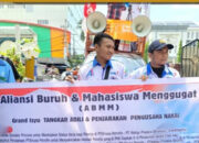 DPRD Kota Makassar Terima Aspirasi Aliansi Buruh dan Mahasiswa dalam Aksi Unjuk Rasa