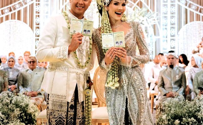 Al Ghazali dan Alyssa Menikah, Maskawin Logam Mulia dan Uang Euro