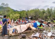 Puluhan Warga Terdampak Angin Puting Beliung Di Luwu