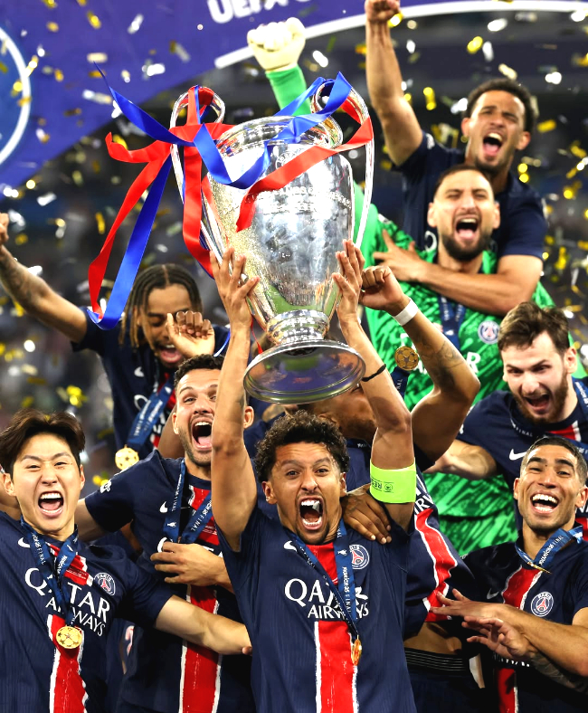 Bantai Inter Milan, PSG Bikin Rekor Gol di Final Liga Champions pada pertandingan final yang berlangsung di Allianz Arena, Munchen