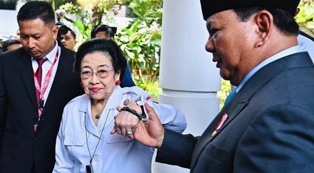 Setelah lama hanya menjadi wacana, akhirnya muncul momen Prabowo bertemu Megawati di peringatan Hari Lahir Pancasila 2025