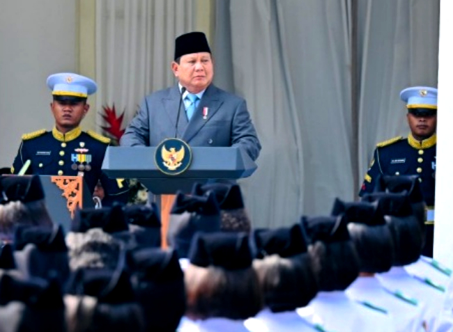 Prabowo: Masih Banyak Maling Mencuri Uang Rakyat karena itu pemerintah akan bertindak tegas, dan Prowo minta bantuan masyarakat