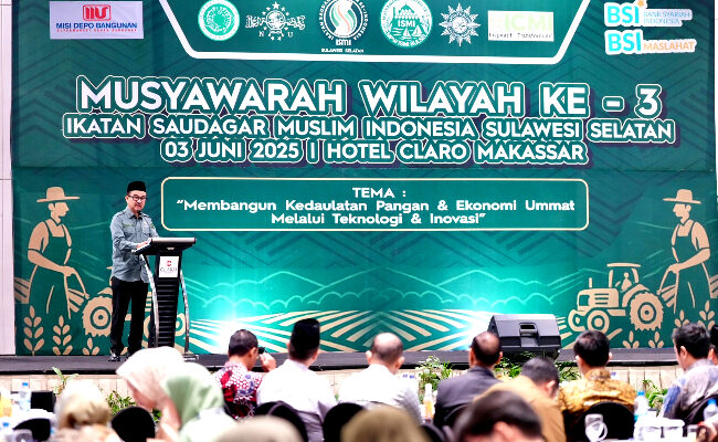 Krisis Pangan dan Perubahan Iklim Terungkap dalam Pembukaan Muswil ISMI