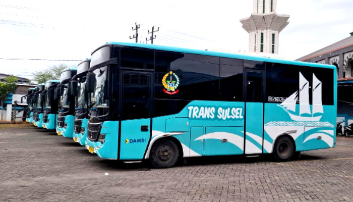 14 Juli, Pemprov Luncurkan Bus Trans Sulsel, Ini Rutenya