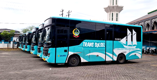 14 Juli, Pemprov Sulsel Luncurkan Bus Trans Sulsel, Ini Rutenya yang merupakan lanjutan dari Teman Bus dikelola Kementerian Perhubungan