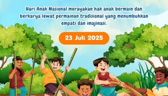 Hari Anak Nasional 2025: Anak Hebat Menjadi Kekuatan Menuju Indonesia Emas 2045