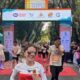 Bupati Maros Chaidir Syam melepas sekira 2000 peserta Maros Marathon 2025 yang berlangsung, Minggu (6/7/2025).