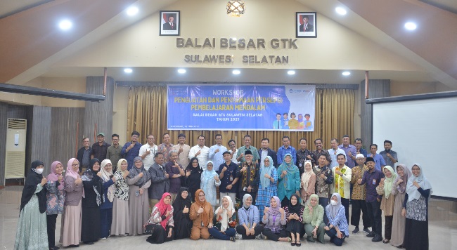 Balai Besar Guru dan Tenaga Kependidikan, BBGTK Sulsel gelar Workshop Penguatan dan Penyamaan Persepsi Pembelajaran Mendalam