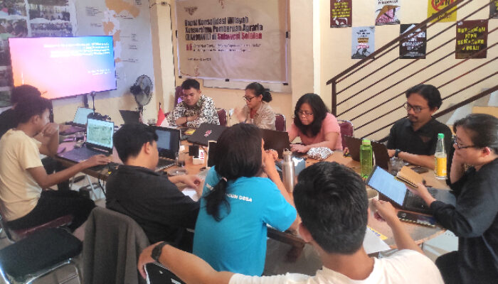 Konsorsium Pembaruan Agraria Wilayah Sulsel Rapat Konsolidasi