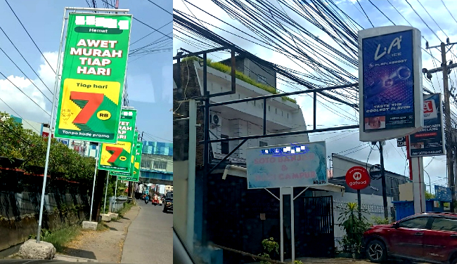 Aspri Soroti Pengelolaan dan Penataan Reklame di Kota Makassar yang semrawut, tidak konsisten, manipulatif pembayaran pajak