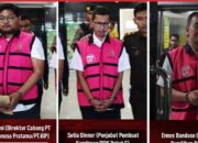 Kejati Sulsel Jebloskan Tiga Terdakwa Korupsi Proyek Air Limbah Ke Rutan