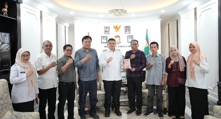 Wali Kota Makassar Munafri Arifuddin terima kunjungan K-Apel (Komunitas Anak Pelangi), Rabu (6/8/2025), di ruang kerjanya