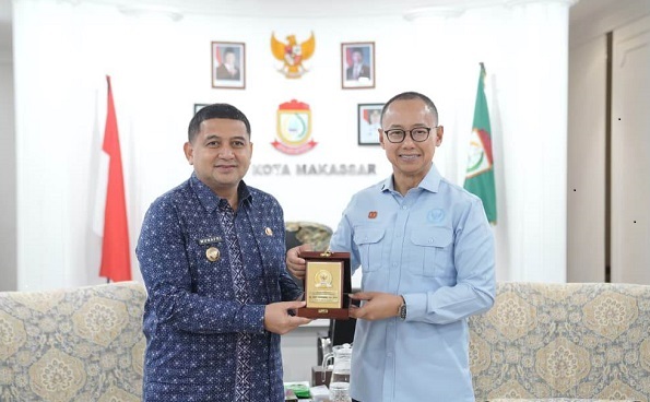 Wali Kota Makassar Munafri Arifuddin perjuangkan Sekolah Rakyat melalui Wakil Ketua MPR RI, Eddy Soeparno, yang berkunjung ke Makassar